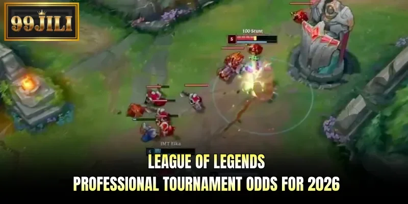 League Of Legends - Professional Tournament Odds For 2026