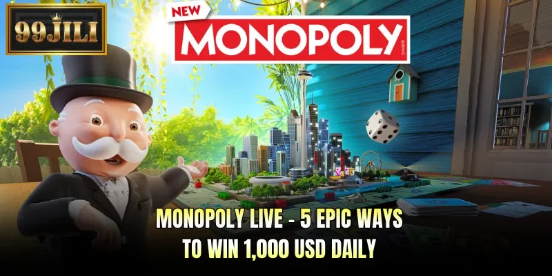 Monopoly Live - 5 Epic Ways To Win 1,000 USD Daily